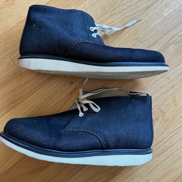 Dr Martens Nixon Boot - Dark Blue Denim - Size 12 - Picture 4 of 6